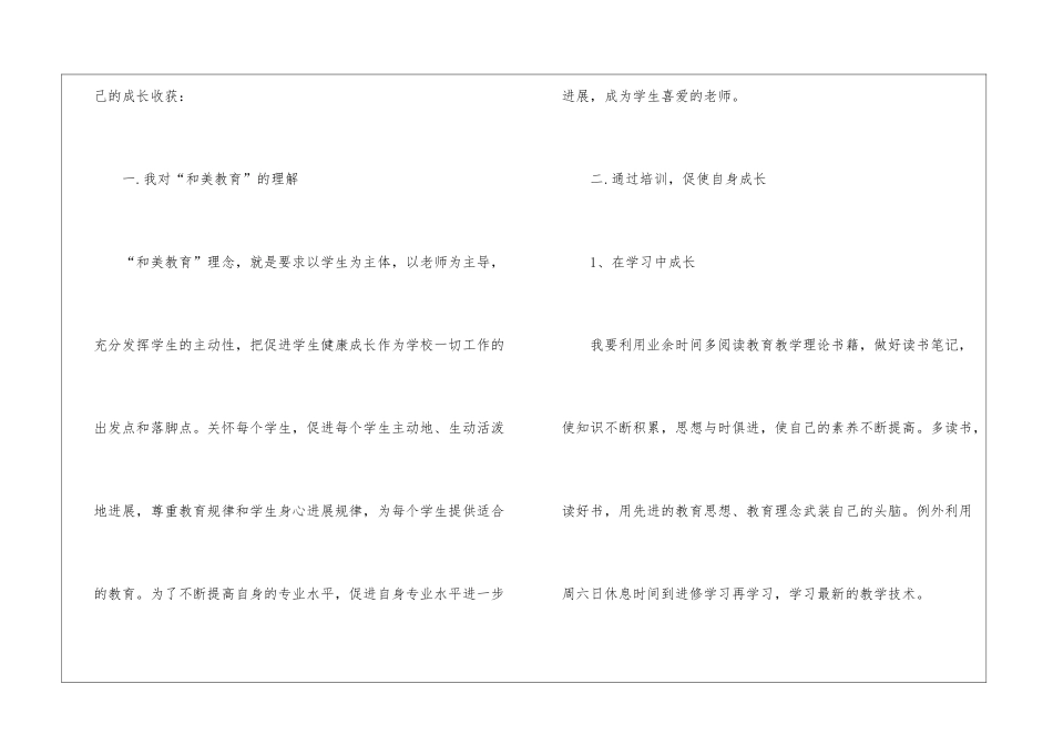 实用的校本培训心得体会合集六篇_第3页