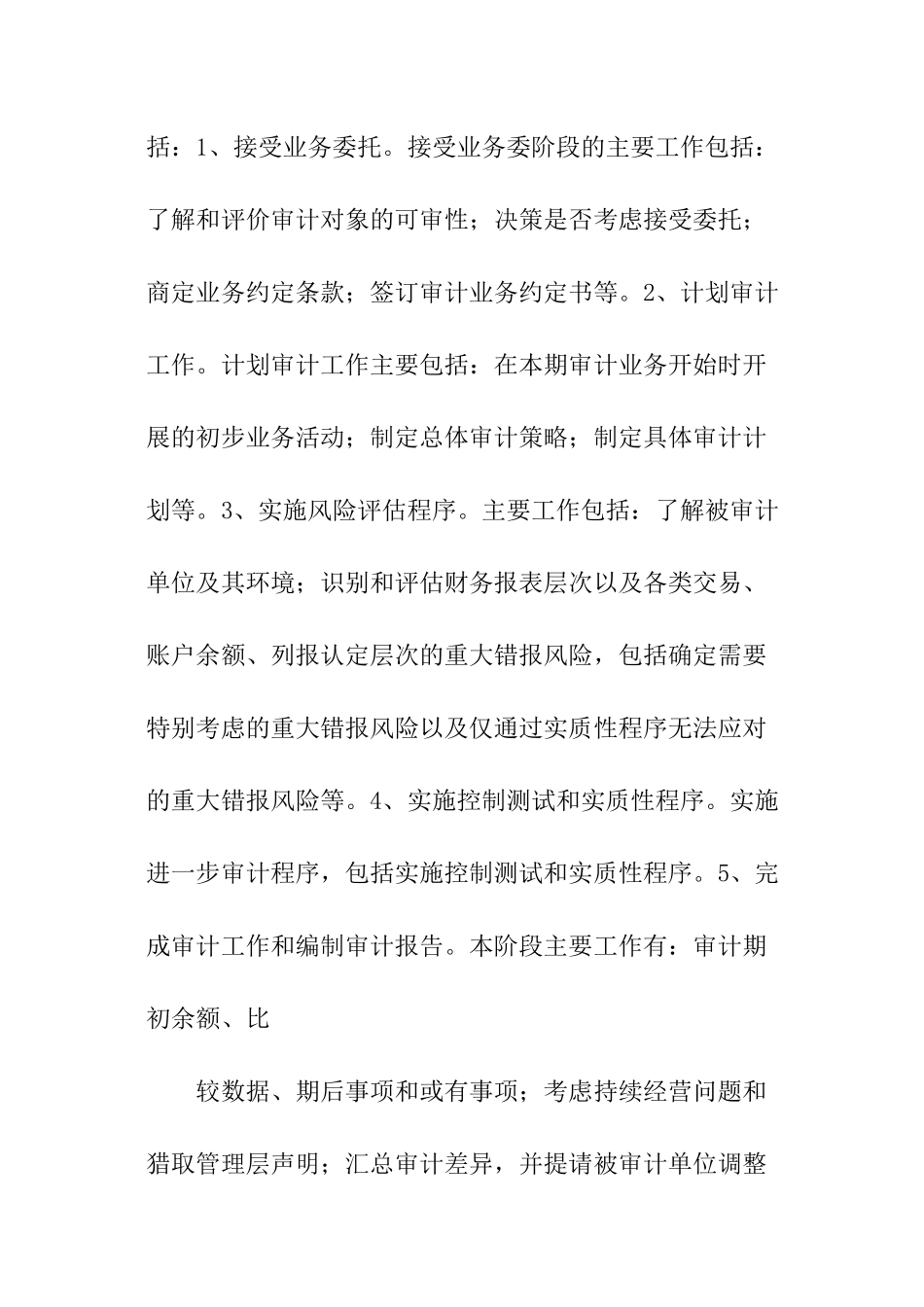 审计实训报告_第3页