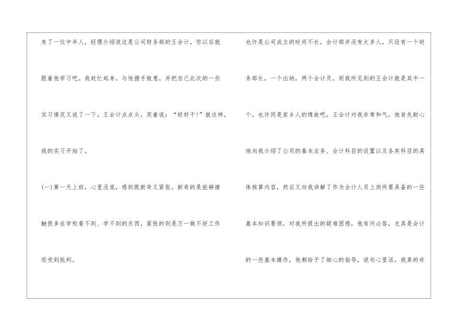 审计工作实习报告3000字_第3页