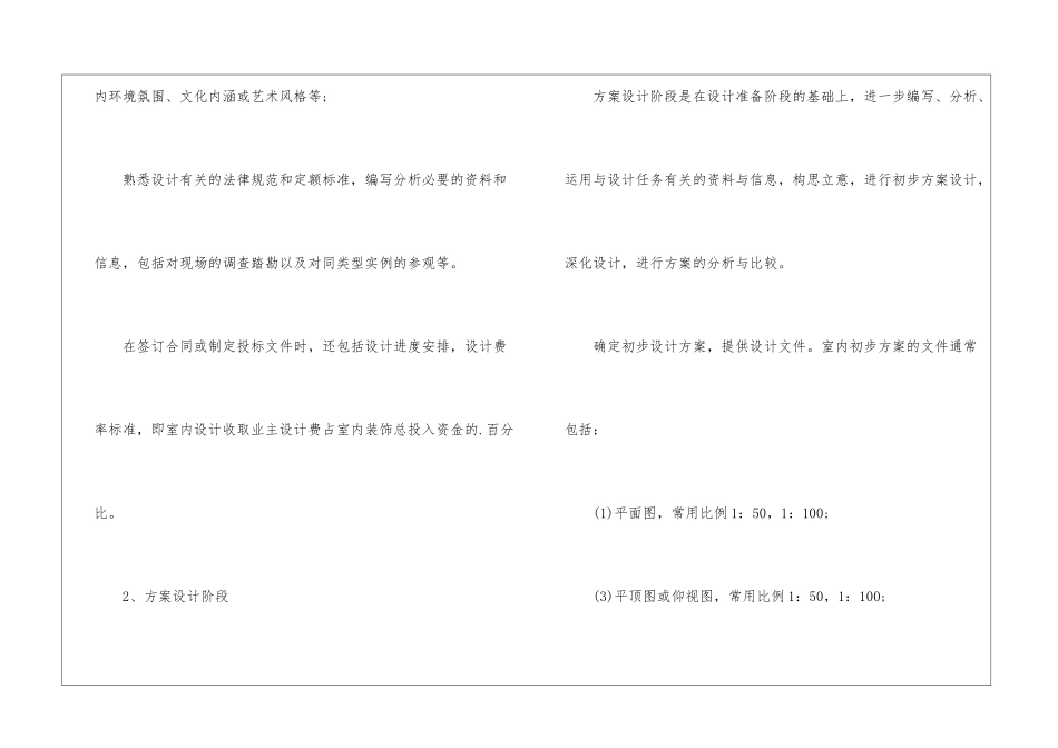 室内设计的实习报告精选_第3页