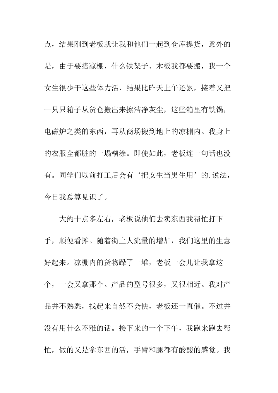 家电促销员实践报告参考_第3页