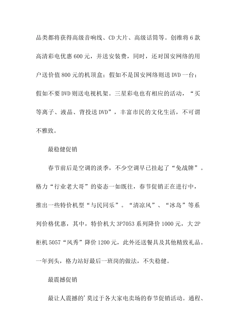 家电春节活动策划_第3页