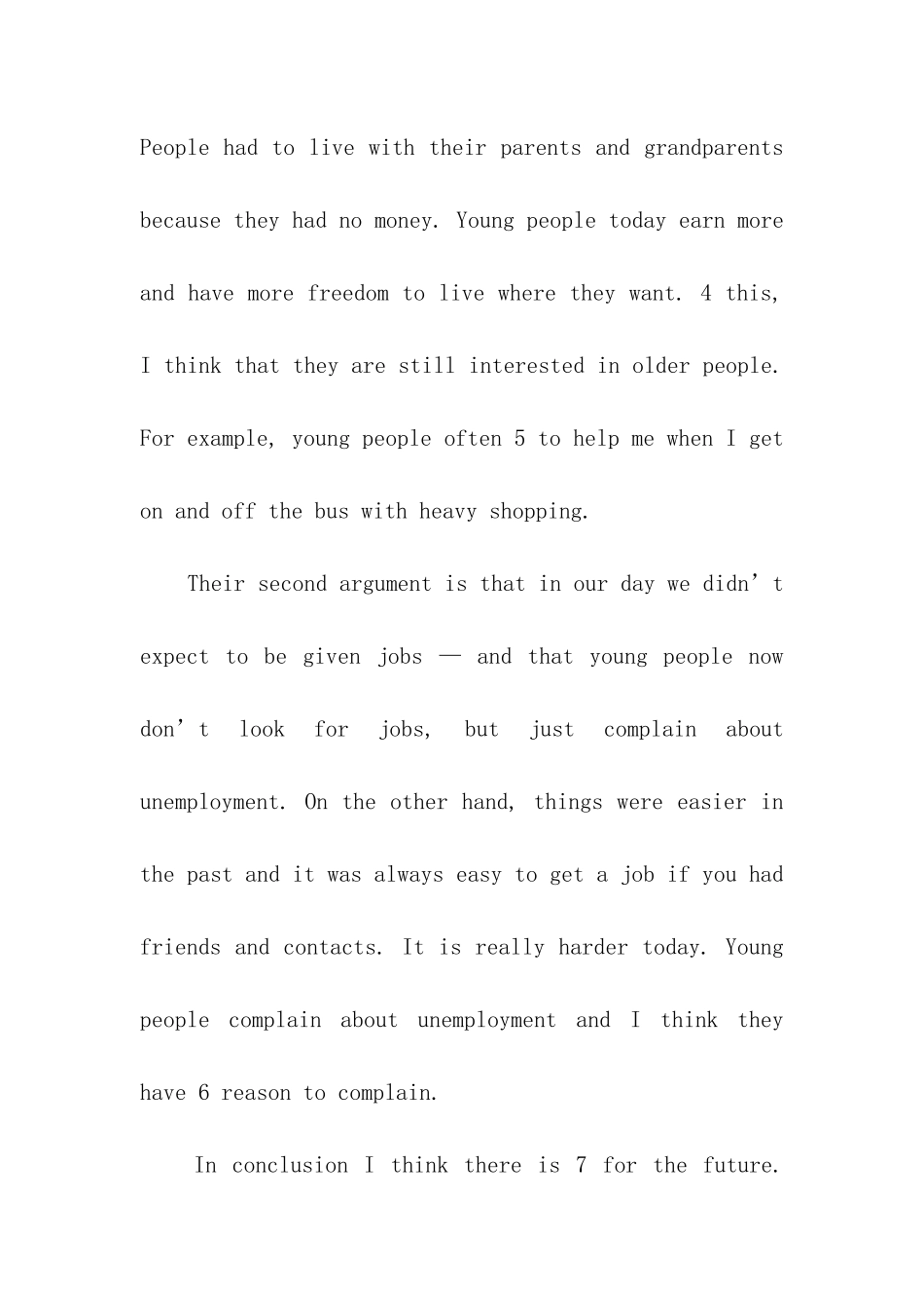 小升初英语练习试题及答案_第3页