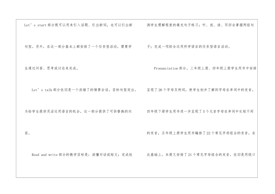 小学五年级英语教学计划(精选3篇)_第3页