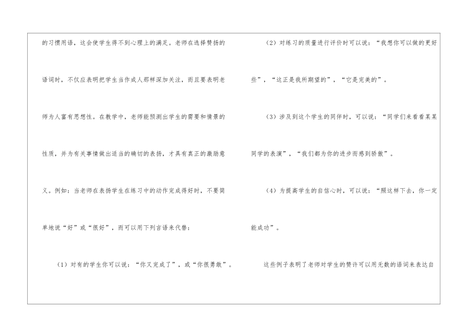小学体育教学反思(15篇)_第2页
