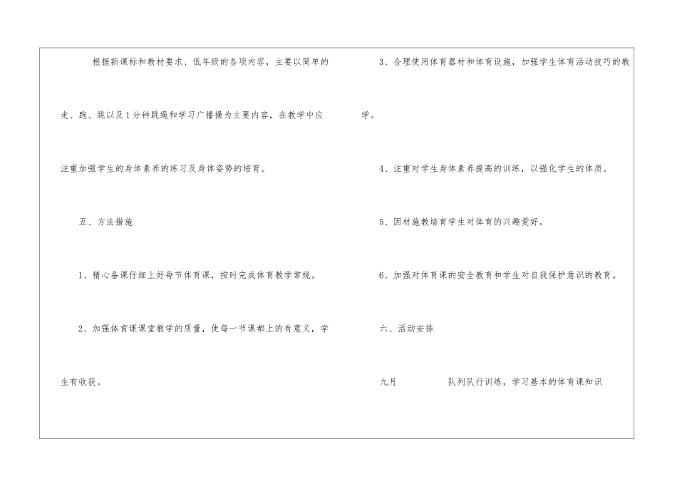 小学体育教学工作总结4篇_第3页