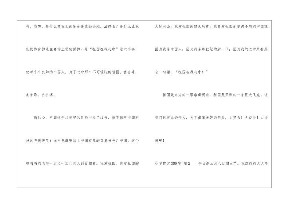 小学作文300字9篇_第2页