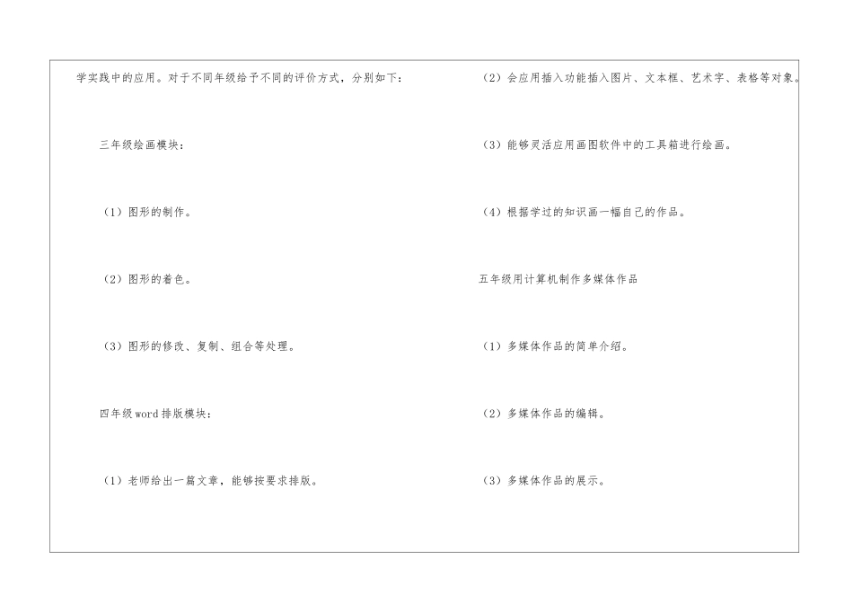 小学信息技术教学计划锦集十篇_第2页