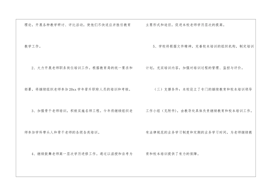 小学学年第二学期校本培训方案-培训方案_第2页
