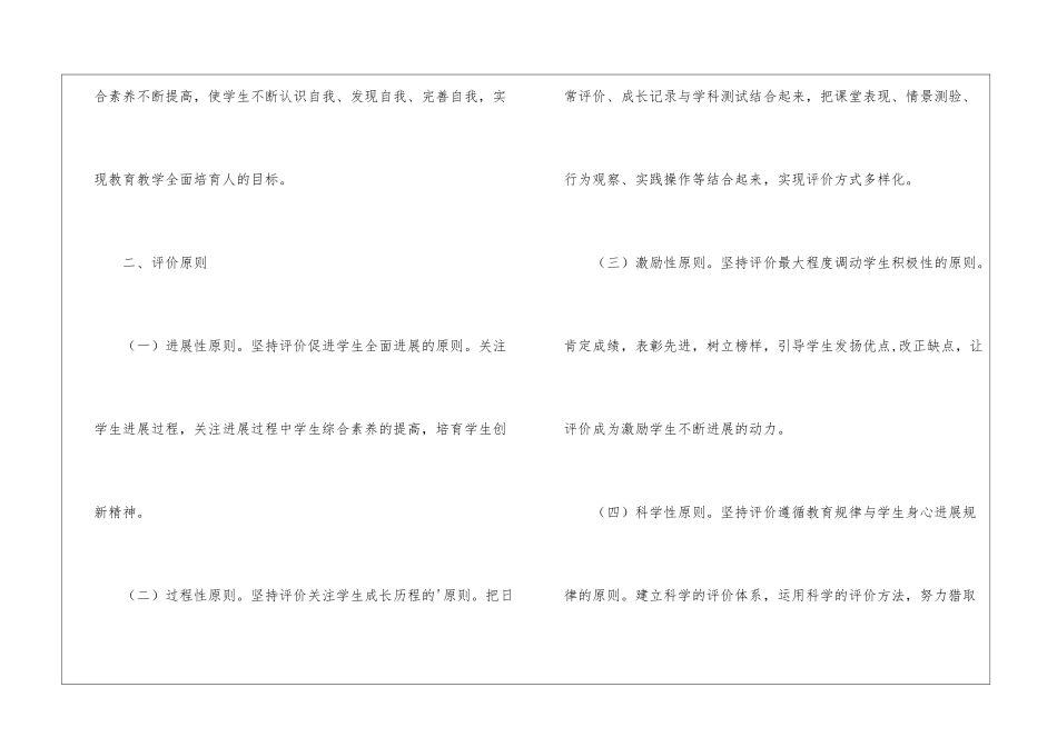 小学学生体质健康评价工作方案_第2页