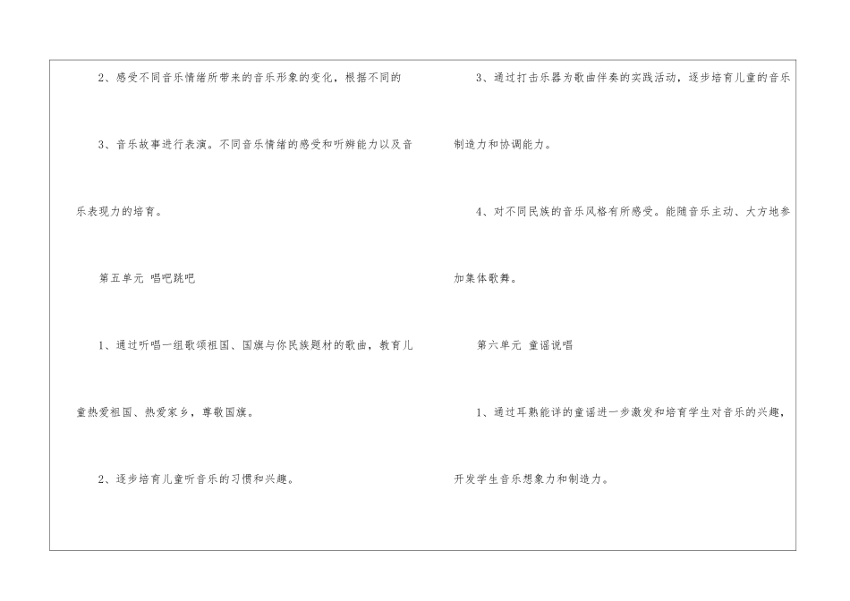 小学教学计划音乐合集五篇_第3页