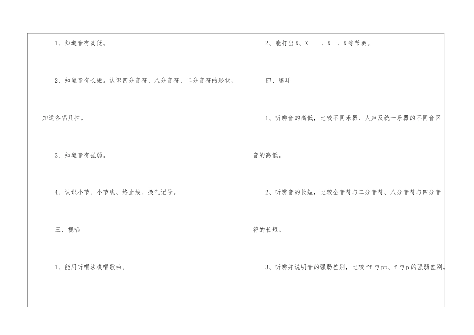 小学教学计划音乐汇总5篇_第3页