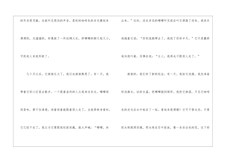 小学的小学作文600字集锦八篇_第2页