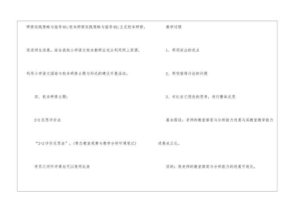 小学科学校本研修计划_第2页