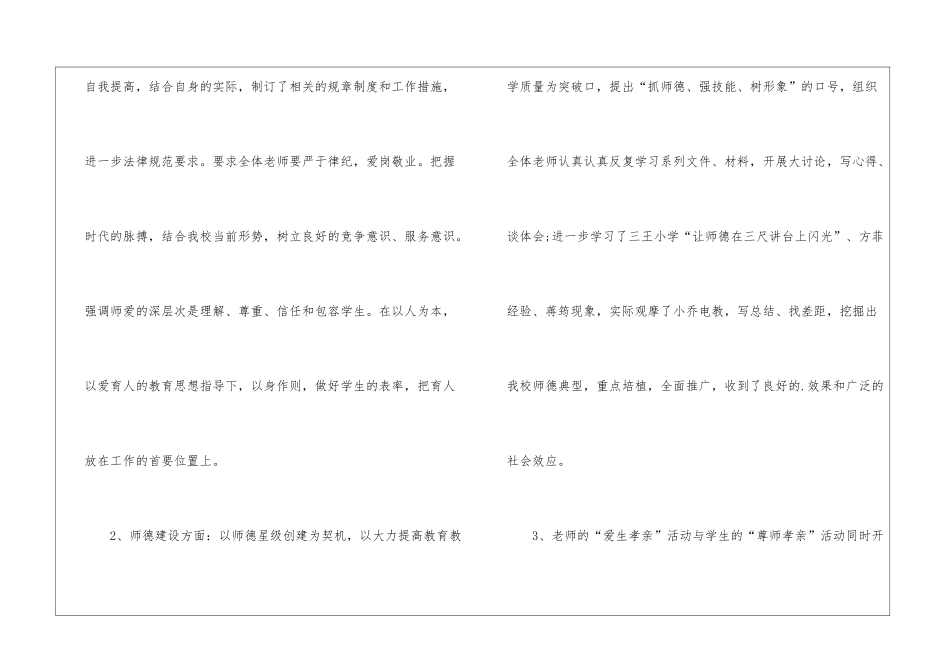 小学第一学期工作总结_第3页