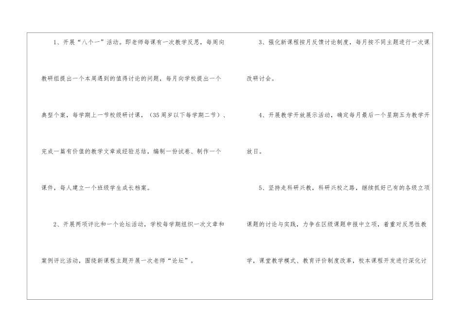 小学英语校本的教研方案_第3页