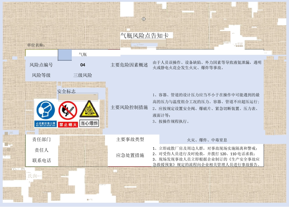 机械安全风险告知卡_第2页
