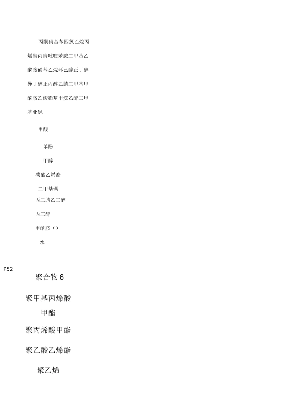常见溶剂及高聚物的溶度参数_第3页