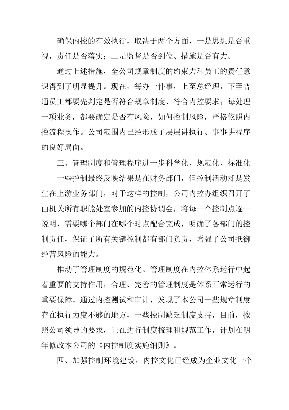 企业内控管理工作总结_第3页