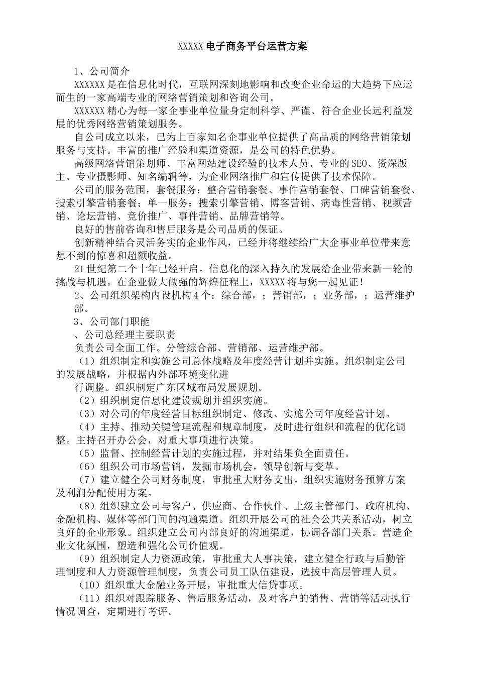 电子商务平台运营方案完整版_第2页