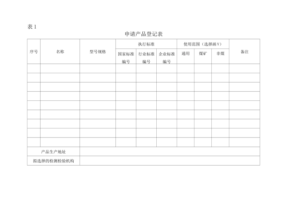 推荐-矿用产品安全标志申请书 精品_第3页