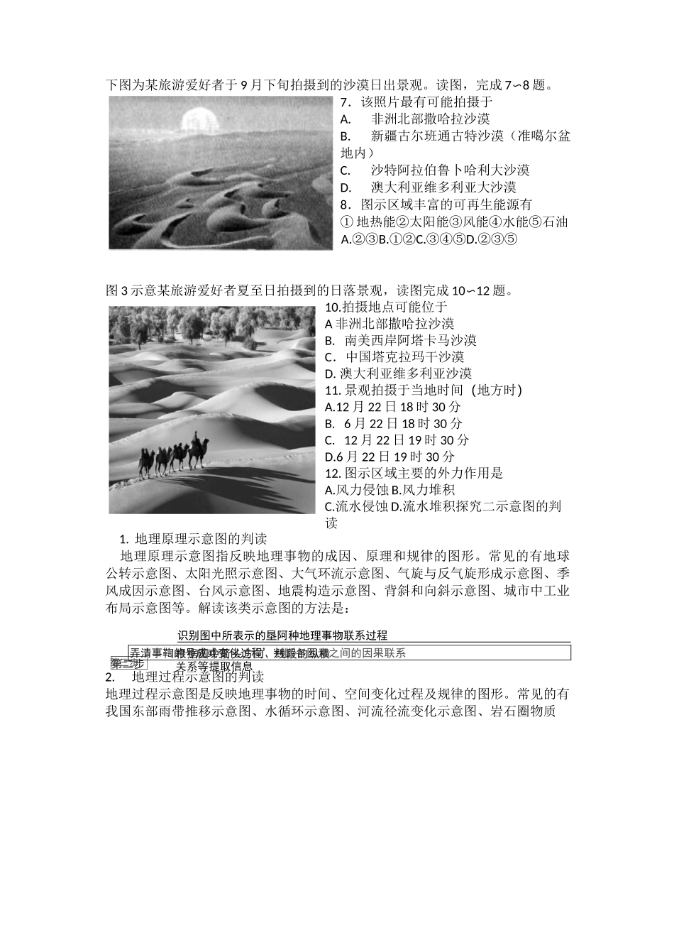 高考地理图表的判读_第2页