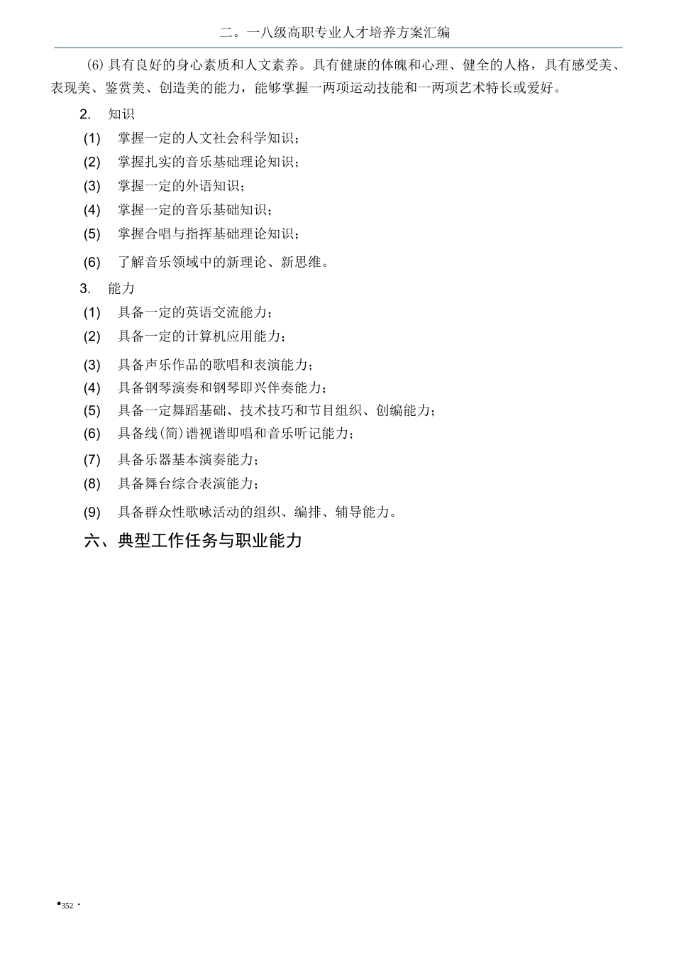音乐表演专业人才培养方案_第2页