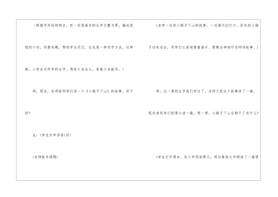 小猴子下山----实录-_第2页