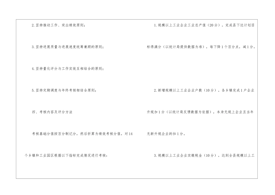 工业经济发展综合考核方案_第2页