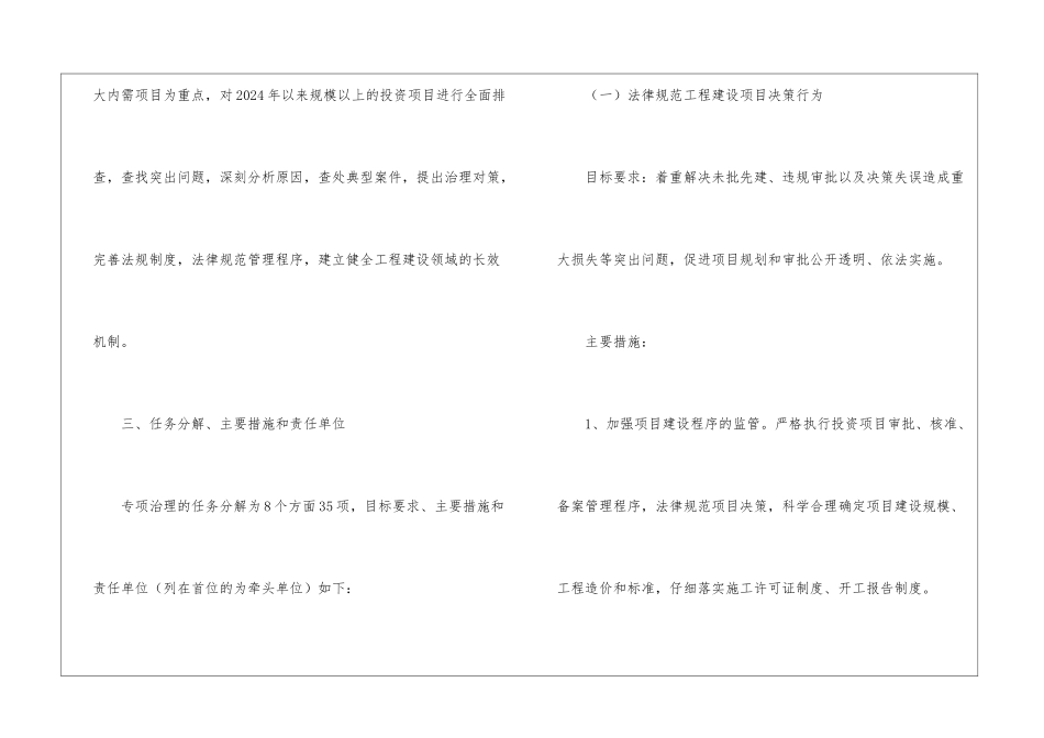 工程建设领域突出问题专项治理工作实施方案_第2页