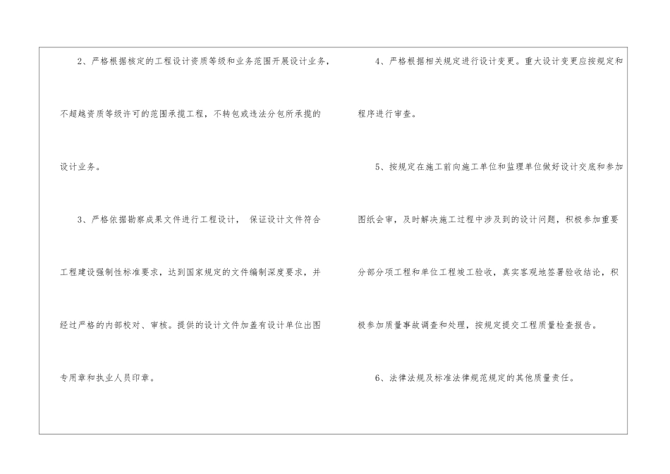 工程质量承诺书_第2页