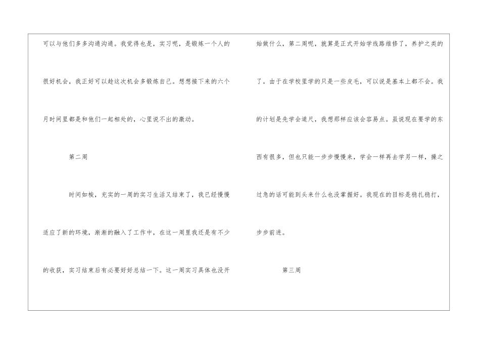 工程造价实习周记_第2页
