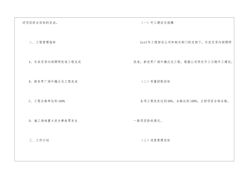 工程部个人工作计划9篇_第2页