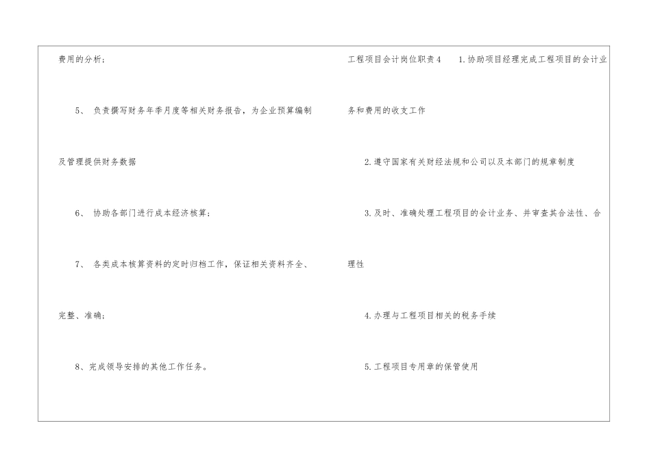工程项目会计岗位职责七篇精选_第3页