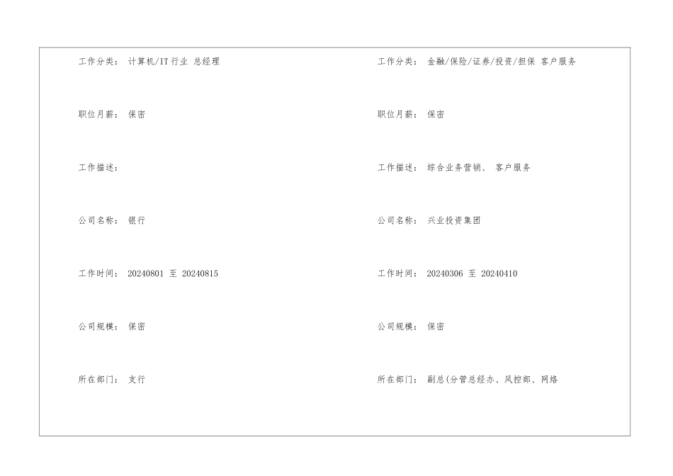 市场营销大专的电子简历模板_第3页
