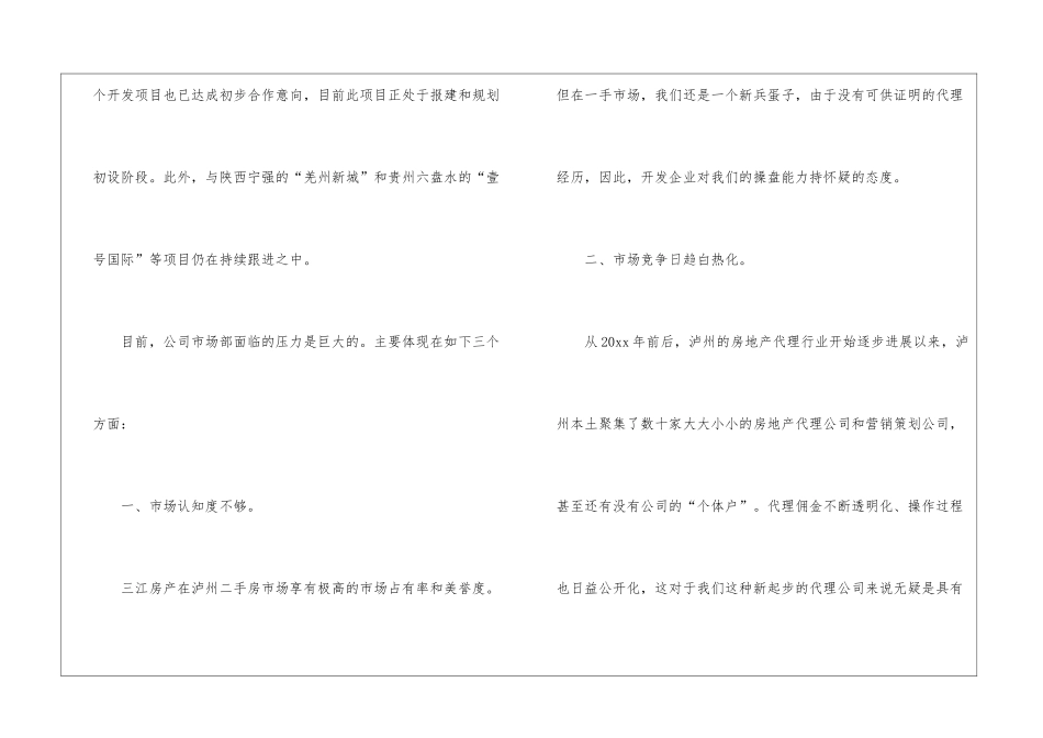 市场部年终总结九篇_第2页