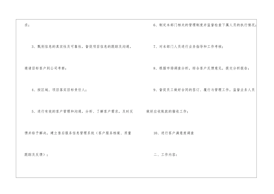 市场部经理岗位职责(通用5篇)_第2页