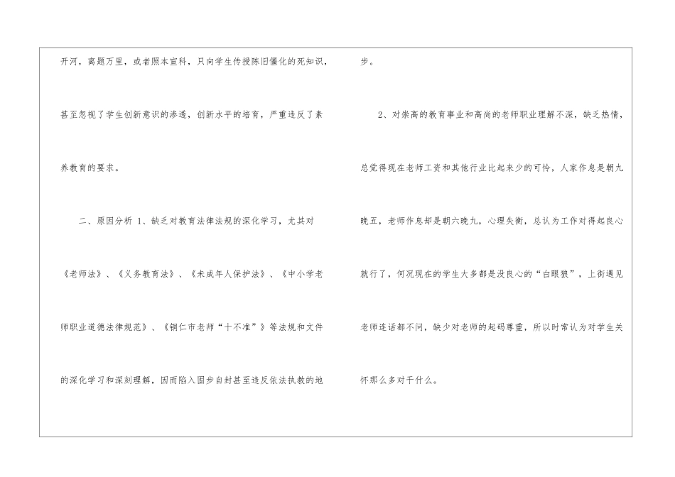 师德师风自查报告-_第3页