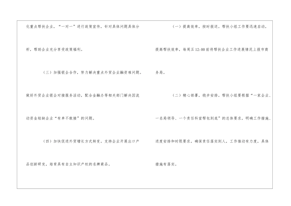 帮扶企业工作方案_第3页