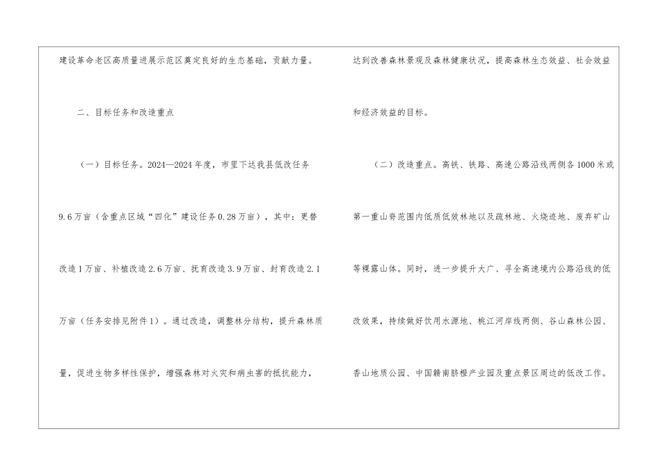 年度低质低效林改造实施方案_第2页