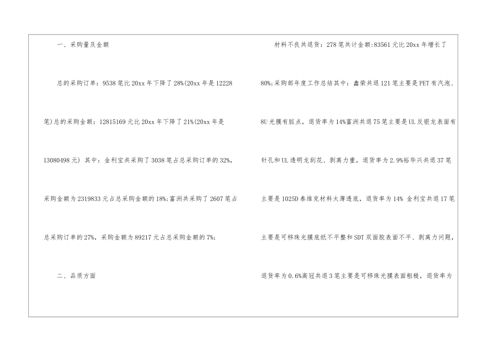 年度采购工作计划汇总八篇_第2页