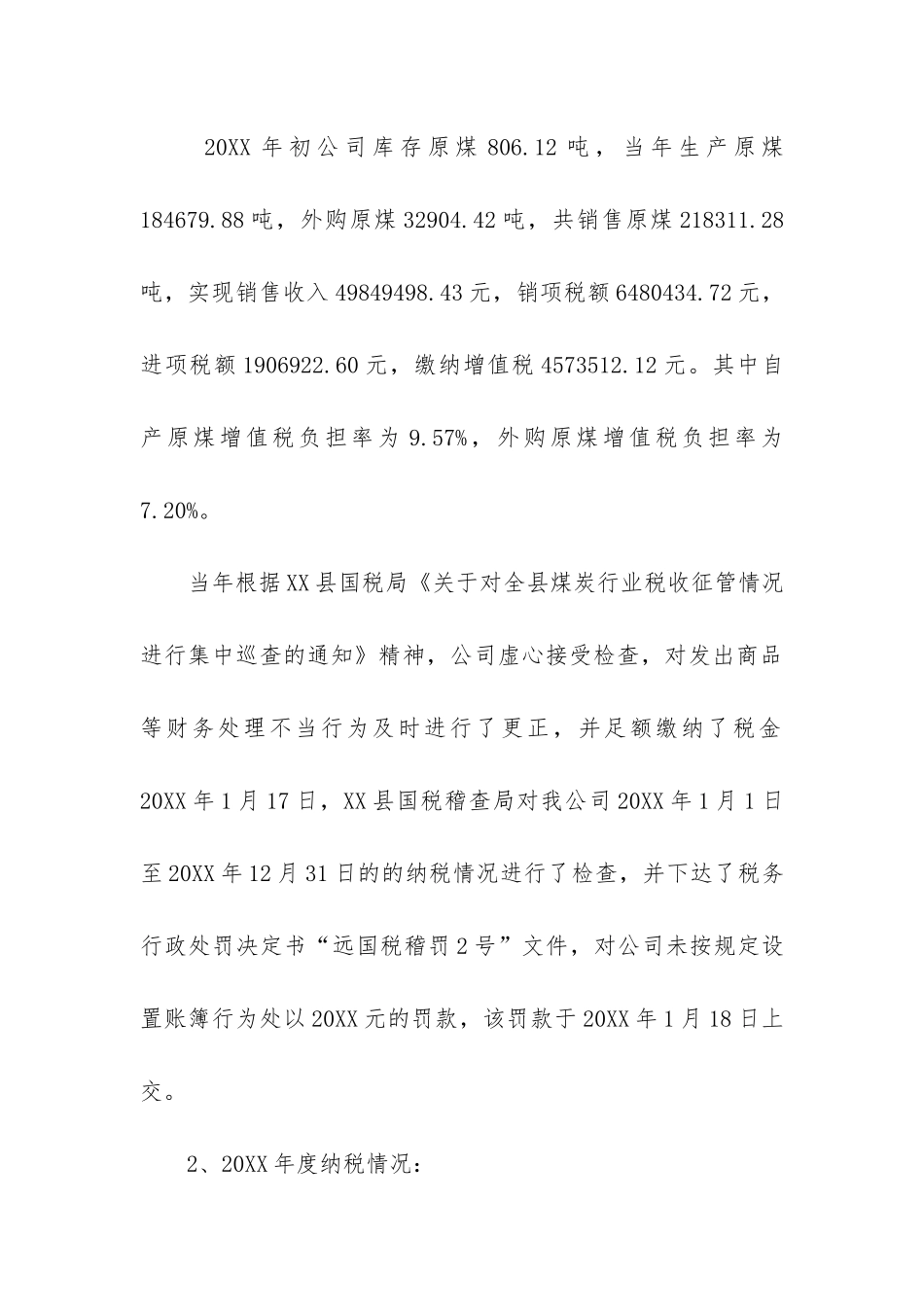 年检自查报告_第3页