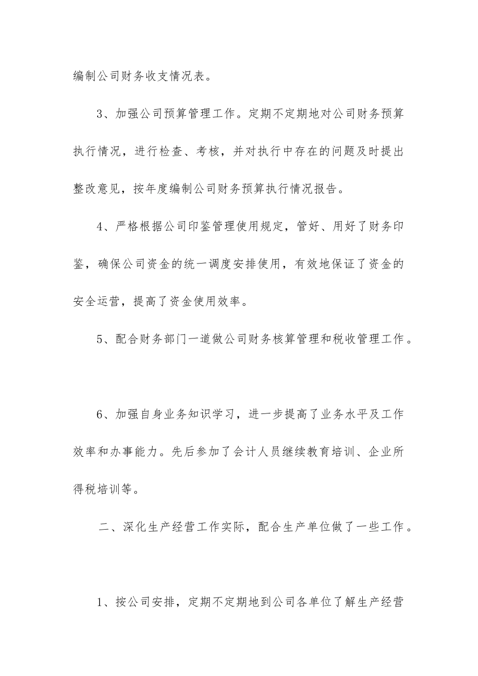 年财务总监工作总结_第2页