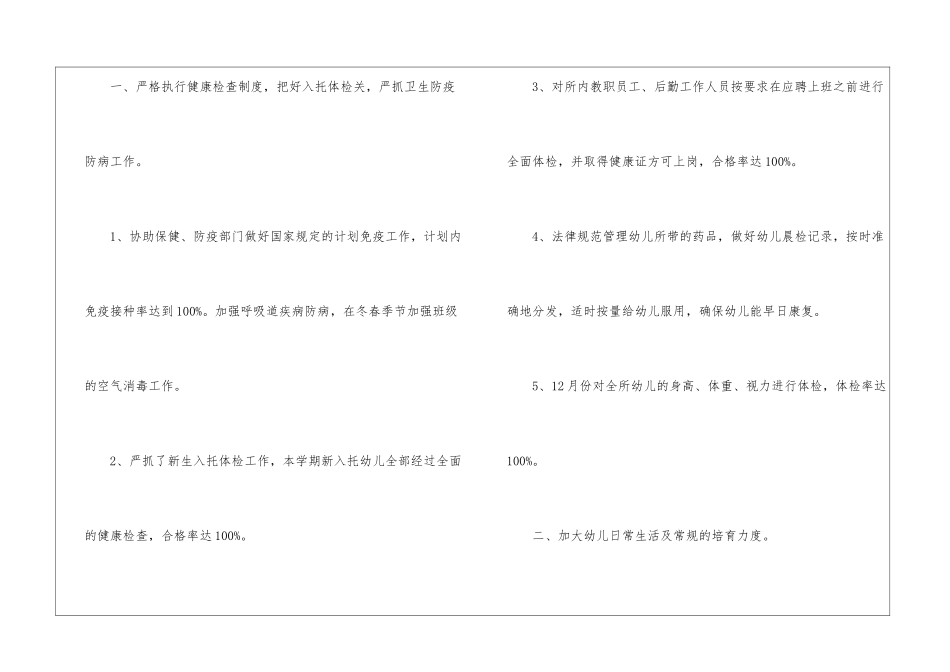 幼儿卫生保健个人工作总结_第2页