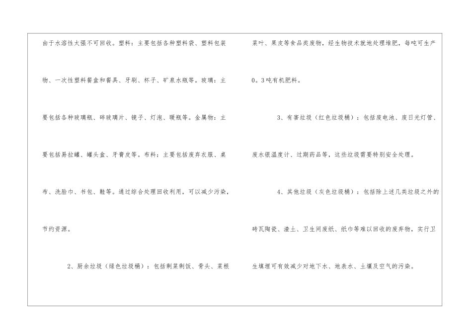 幼儿园垃圾分类倡议书合集五篇_第3页