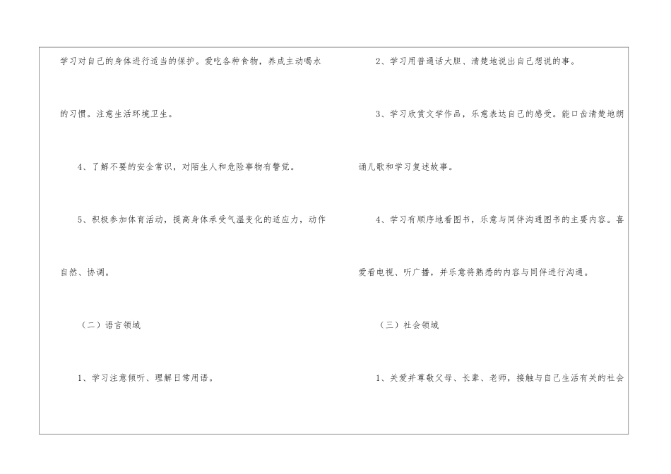 幼儿园小班学期工作总结_第3页