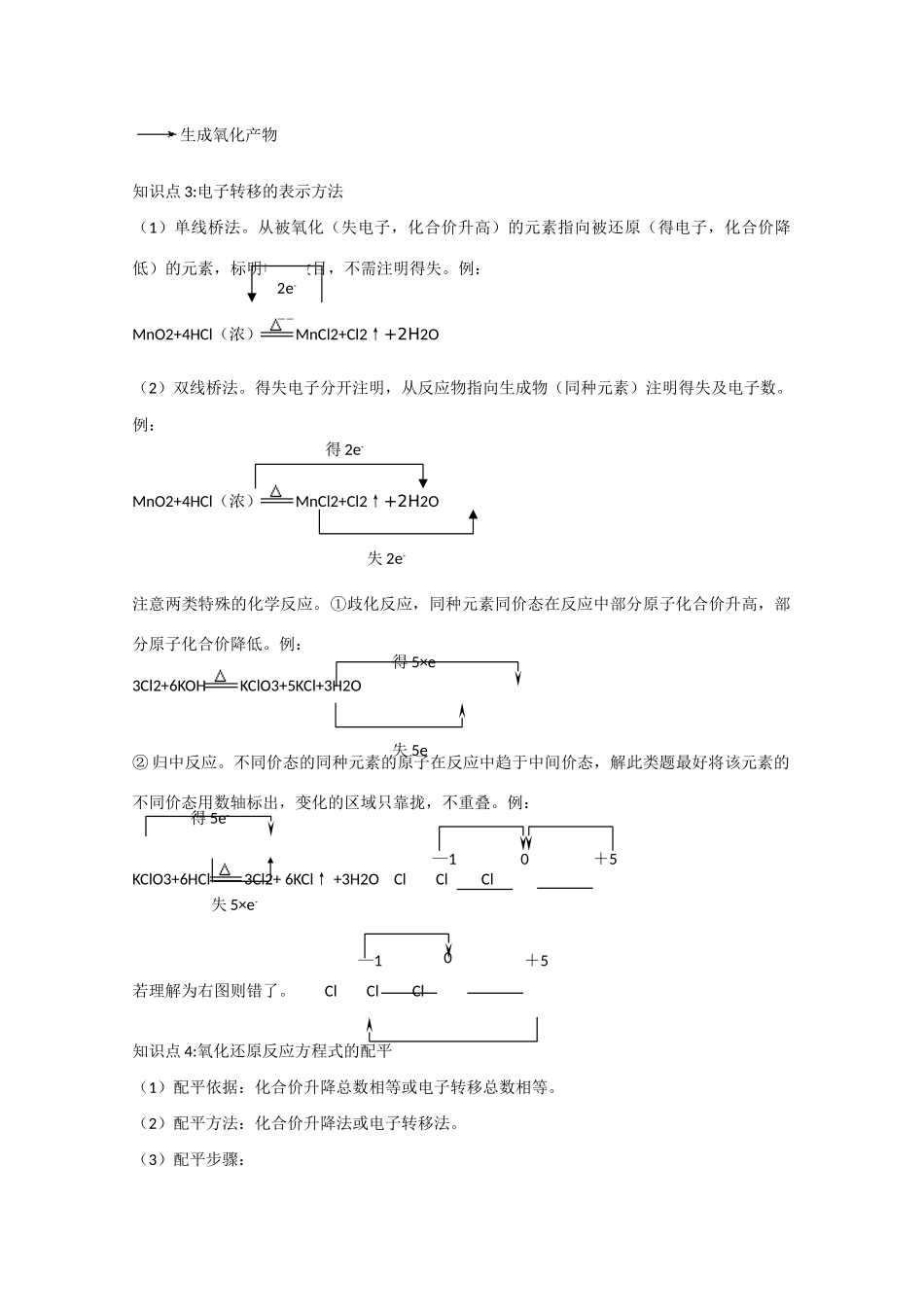 2010高中化学高考专项突破精品学案：氧化还原反应_第2页