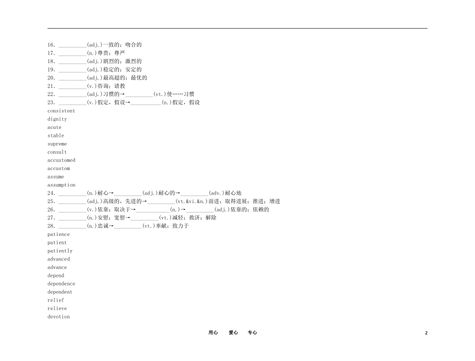 2011高考英语（外研版）总复习 学案：Module5 The Conquest of the Universe（选修8）_第2页