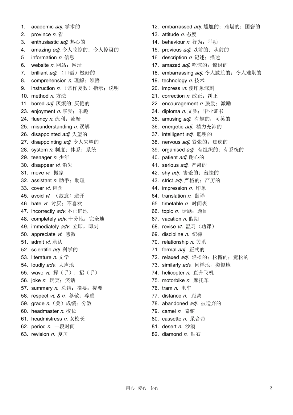 2011高三英语必背单词_第2页