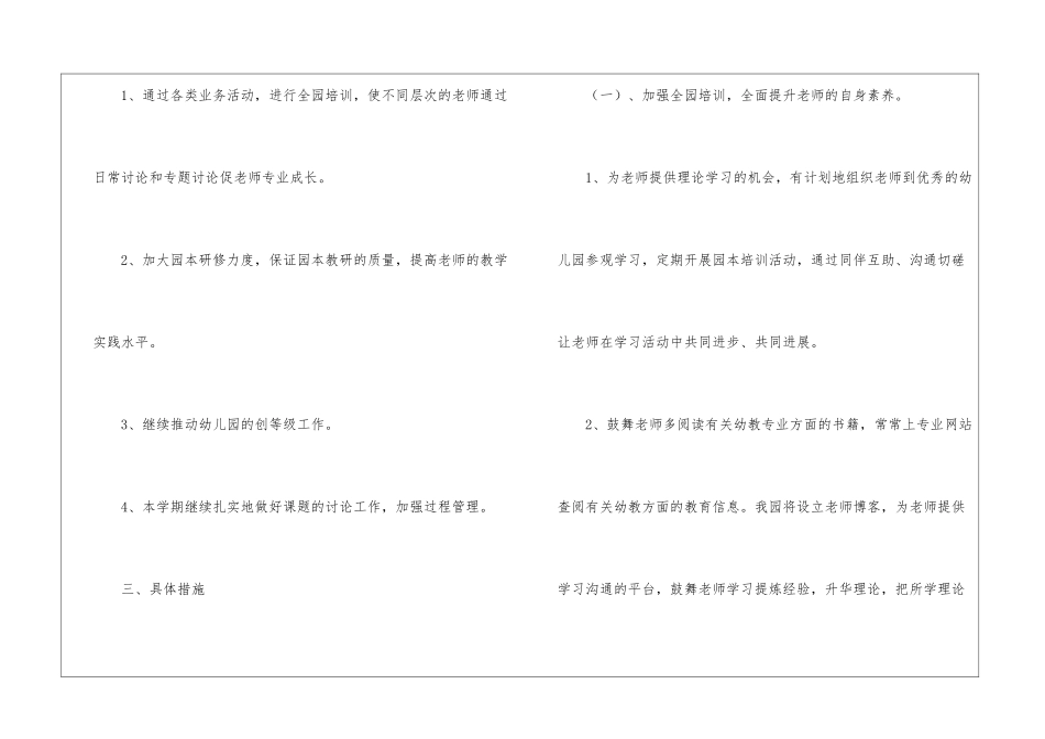 幼儿园教研工作计划11篇_第2页